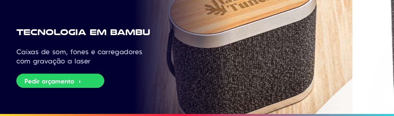 Tecnologia em bambu com gravação a laser